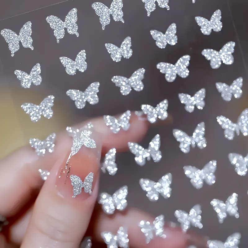 

Silvery & Art - -adhesive, , Reflective Decals For Diy