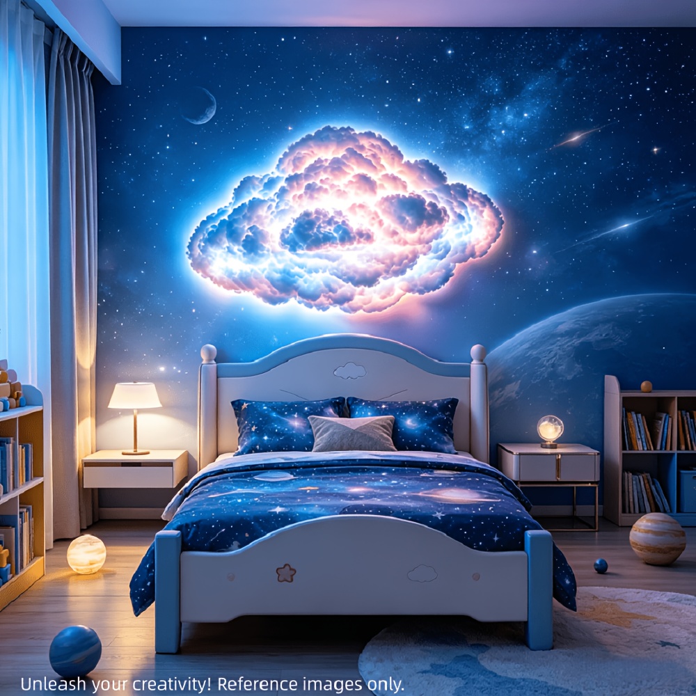 RGB Color-Changing Cloud Lamp DIY Assembly Kit