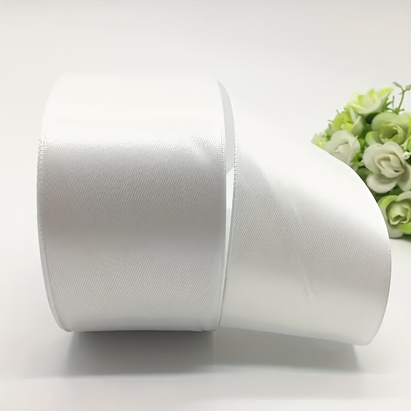 1pc, 4.8cm (1.89inch) Wide, 108inch Long Satin Ribbon, Handmade Rose Ribbon, Cake, Fresh Flower Material, Decorative Ribbon, Gift Packaging