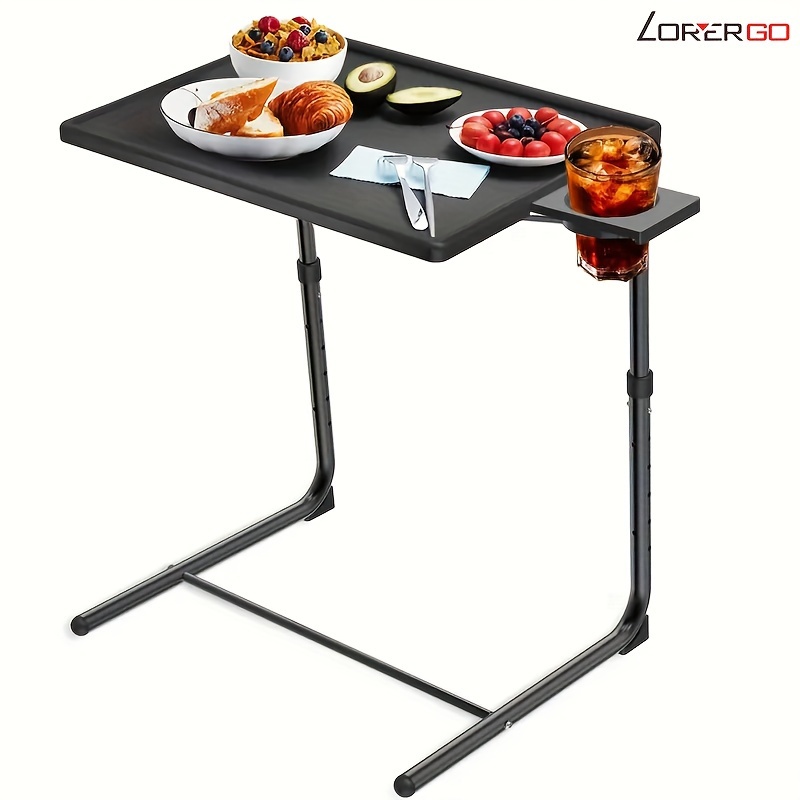 

Loryergo Adjustable Tray Table Has 6 And 3 Tilt , Suitable For Use In Industrial And Scientific . Flexible Design, Adjustable Height And Angle To Work And Needs.