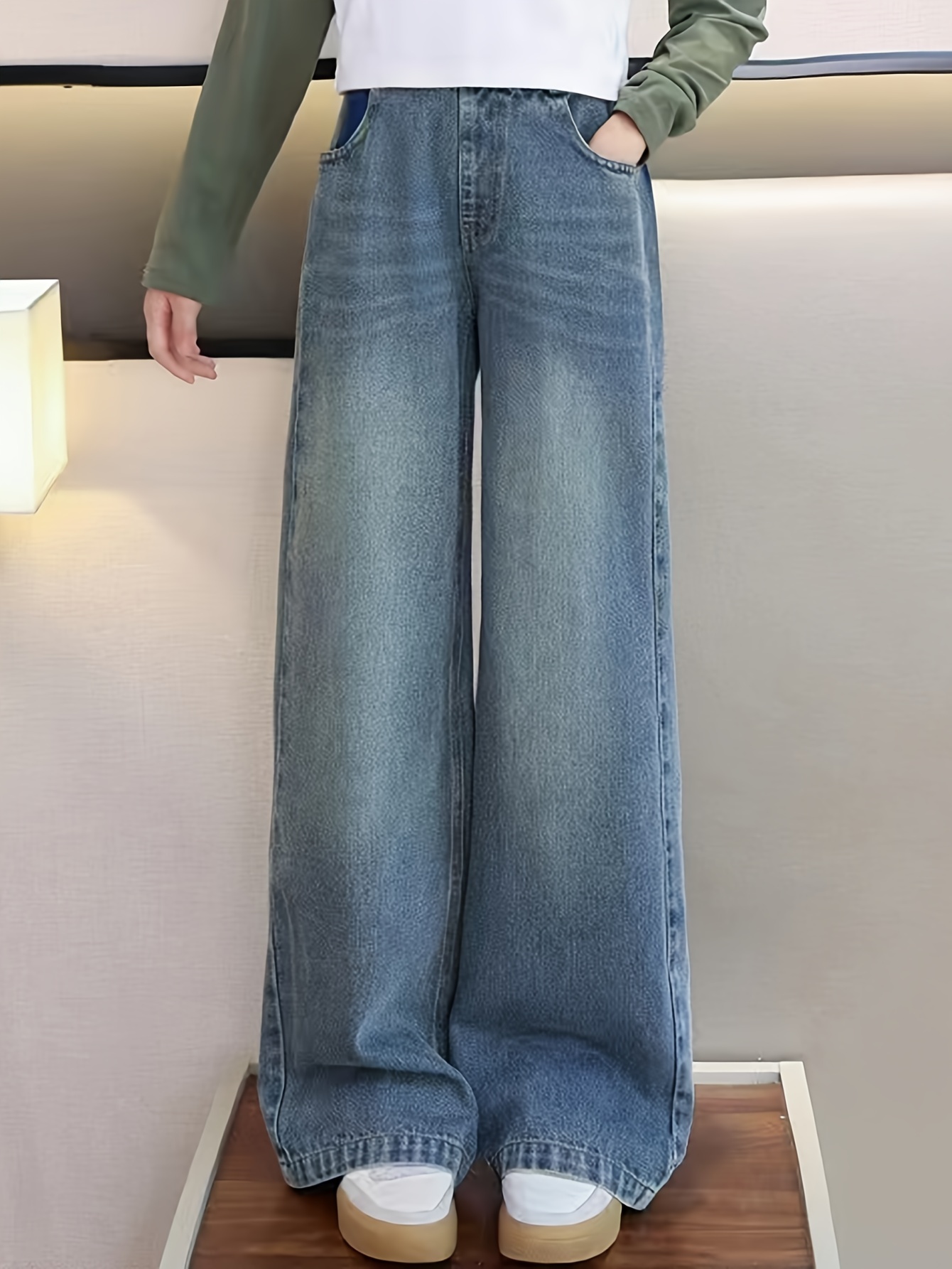 De Mezclilla Pantalones De Moda Jovenes Vibra Juvenil Jeans