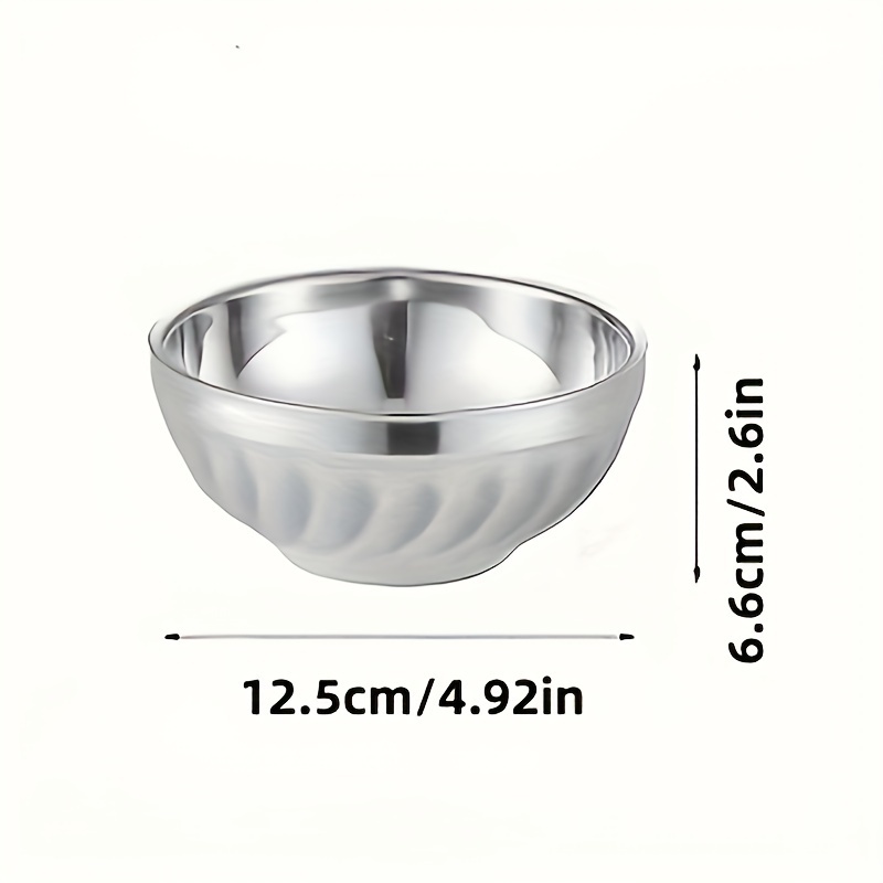 Kraft Stainless Steel Serving Bowl Set of 2 pcs with Stainless