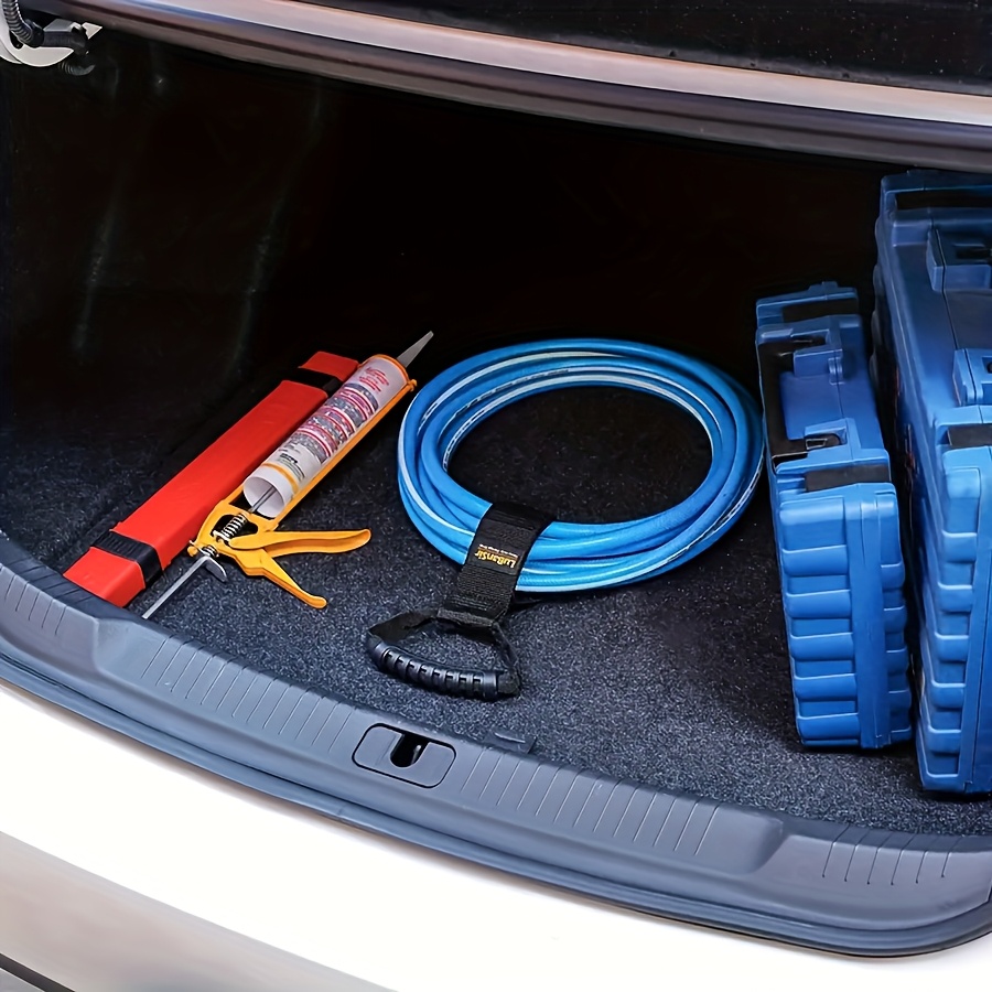 heavy duty nylon extension   compatible for garden hoses garage rv cable management open top storage strap for hoses cables wires cord hose holder Product details 2