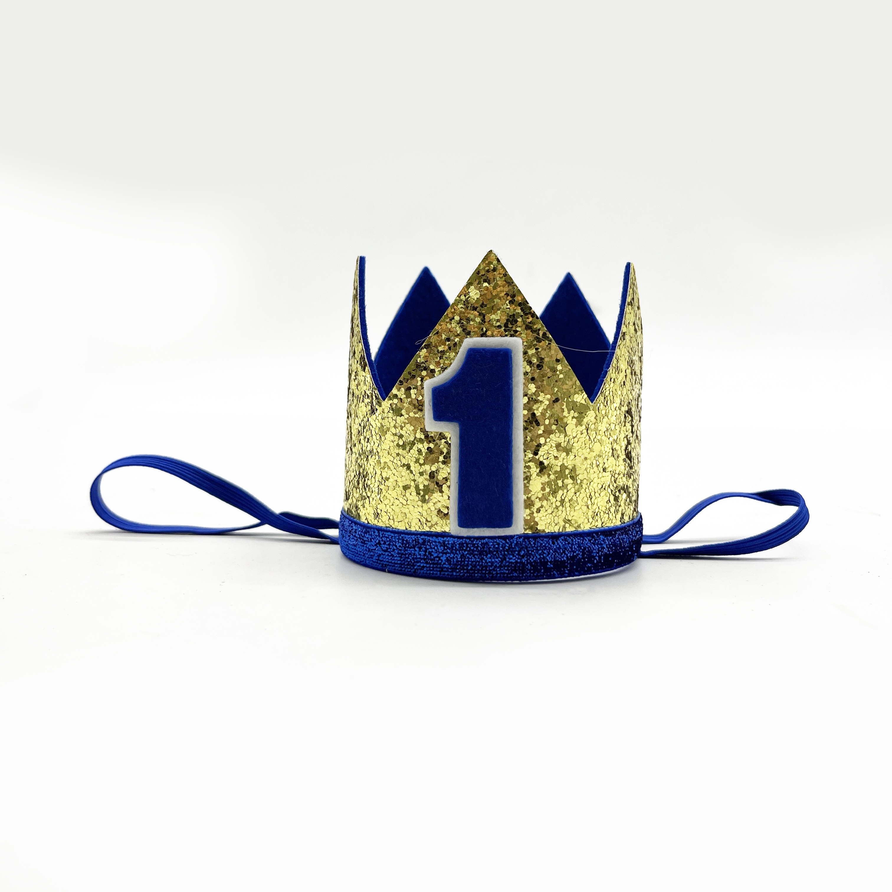 

Golden Crown Birthday Hat With Number 1