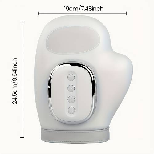 hand massager with usb charging port compression kneading roller type massager specifically for wrists and fingers portable vibration gloves a christmas or halloween gift for and