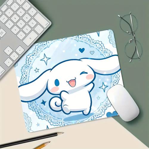 item picture mouse pad cute art desk with non slip base portable durable computer accessory for office gaming study compatible with pc laptop themed