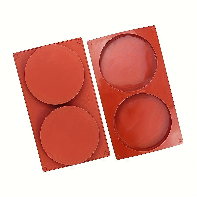 Round Silicone Cake Mold Diy Baking Tool Chocolate Molds Puff Pastry Meatloaf Beef Patty Etc Food Grade