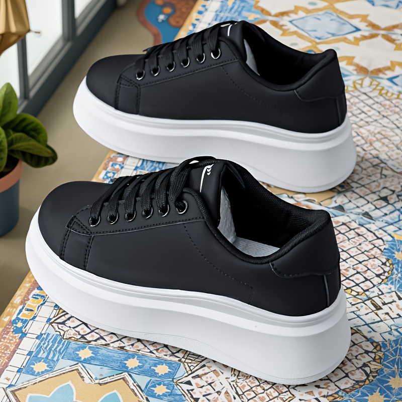 LYKU Height-Increasing Sneakers with Thick Platform Sole