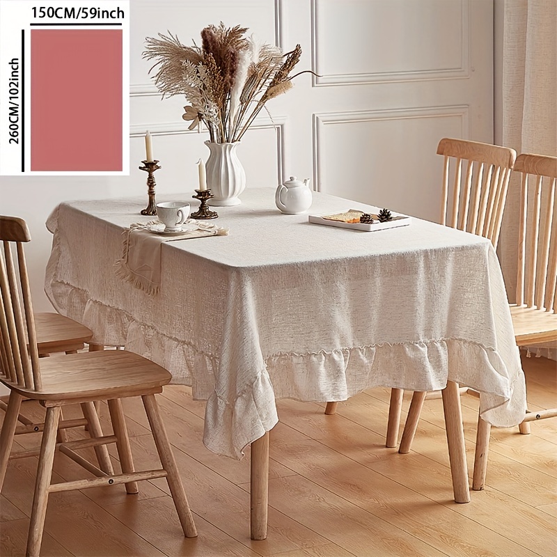 1pc Thickened Lace Stylish Easy Tablecloth