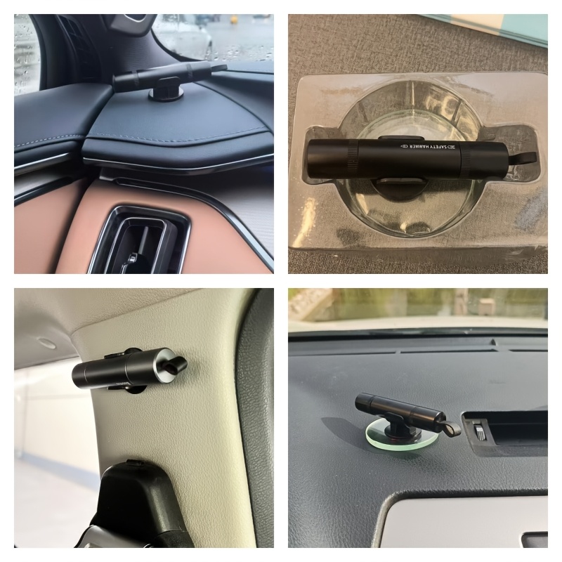 TEMU Portable Car Safety Tool | Window Breaker   Seatbelt Cutter, Life- Device For Cars, Suvs, And Trucks