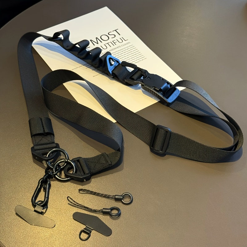 E-shop Outdoor-Reise-Breitband-Handy-Umhängeband mit multifunktionalem Magnetverschluss, langlebig, , verstellbar, für Bergsteigersicherheit