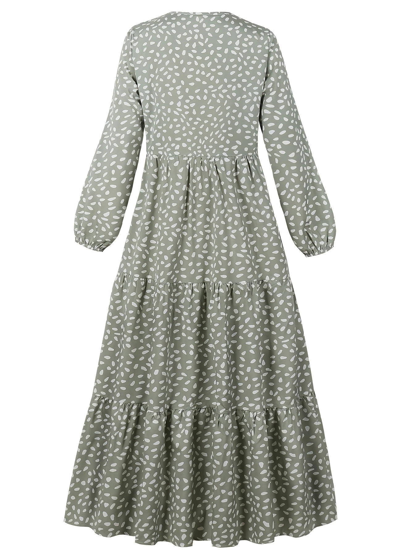elegant womens party dress in light green irregular polka - Temu Germany