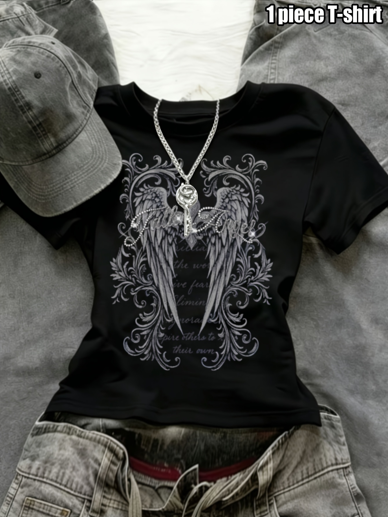 トップス achive gimmick grunge Y2K NO ID. damage y2k grunge shirts - Romania