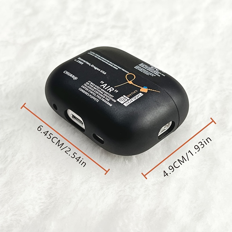 For Airpods Pro 2nd/1st Generation Case Cover, Compatible With For 2nd Gen, Soft Black Case, Transparent, White And Black
