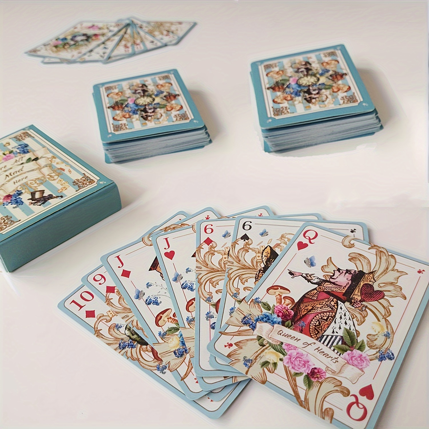 

Playing Cards, 's Playing Cards, Set Of 54, Suitable For Family , Party Games, Collecting And Gifting.