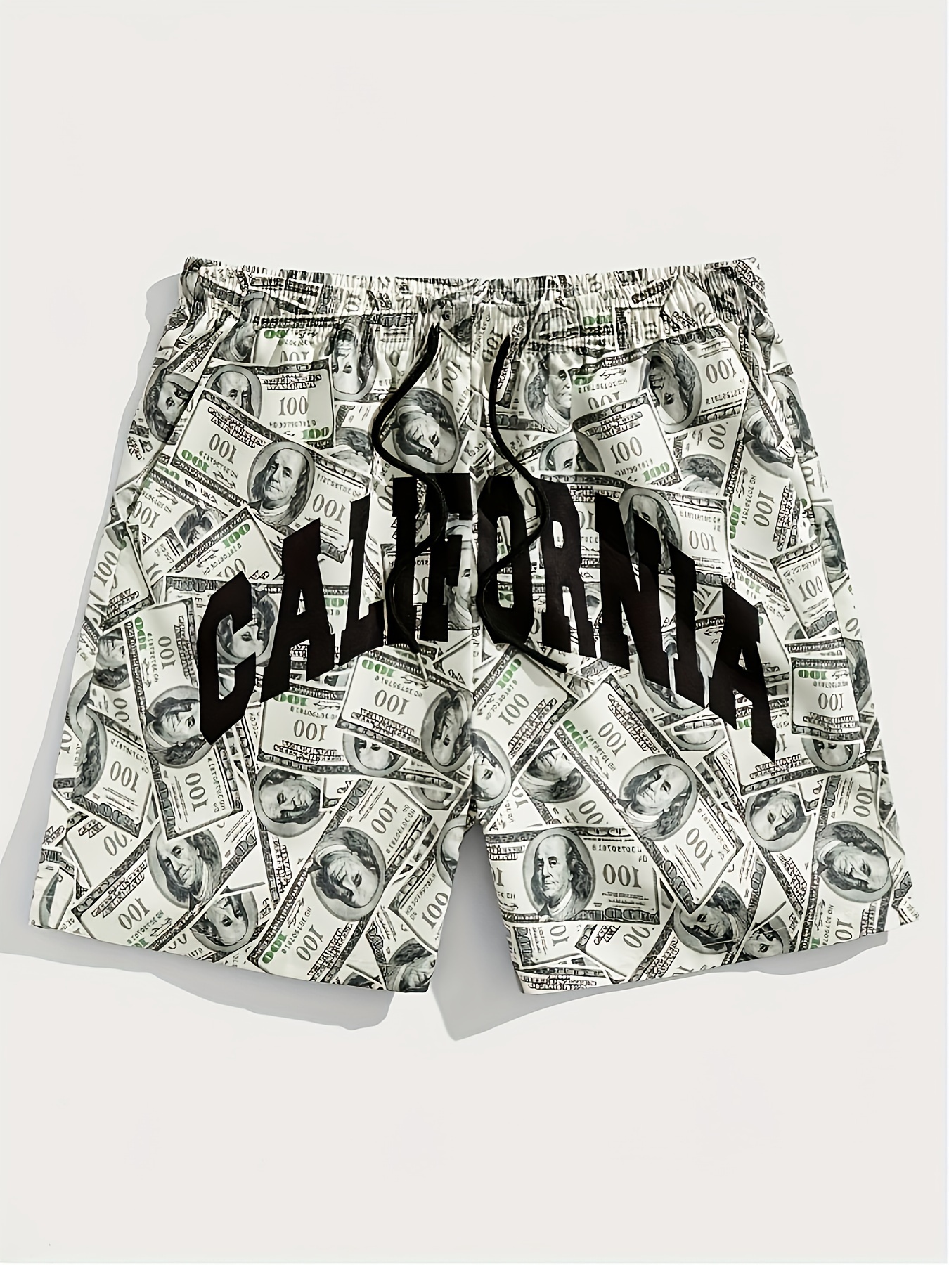 mens 100 print shorts casual shorts summer men's Temu Saudi Arabia