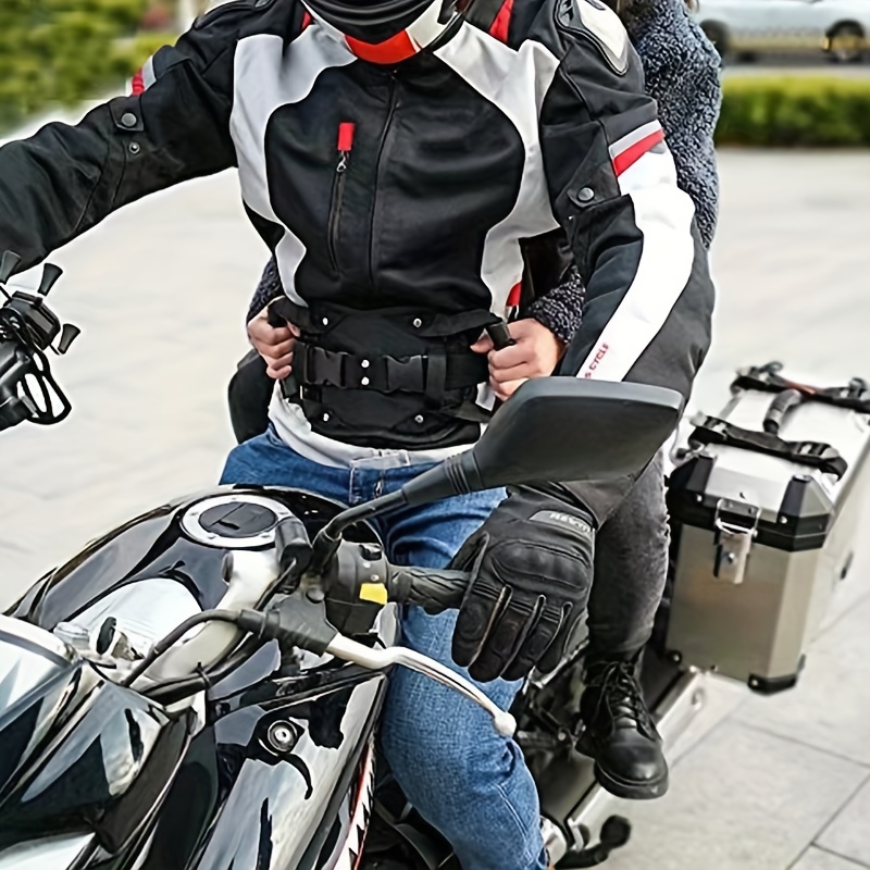 Une ceinture de sécurité pour moto