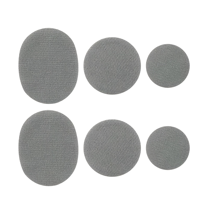 6pcs Self-adhesive Shoe Hole Repair Patches, Sports Shoe Surface Repair Anti-wear Stickers, Leather Shoe Hole Repair Patches, Shoe Stickers For Casual Shoes And Heel Protection