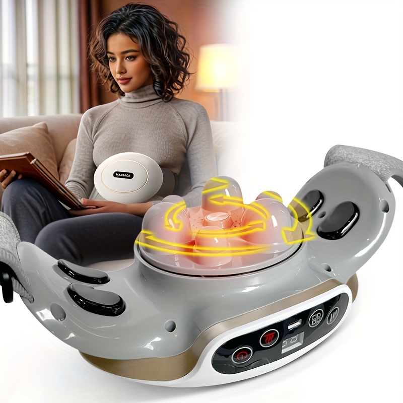 

Automatic Abdominal Massager, Electric Stomach Massager, Electric Stomach Machine For Flattening Belly, Multiple-use For Waist And Abdomen, Back, Neck And Legs, 3 For Home Or Office Use