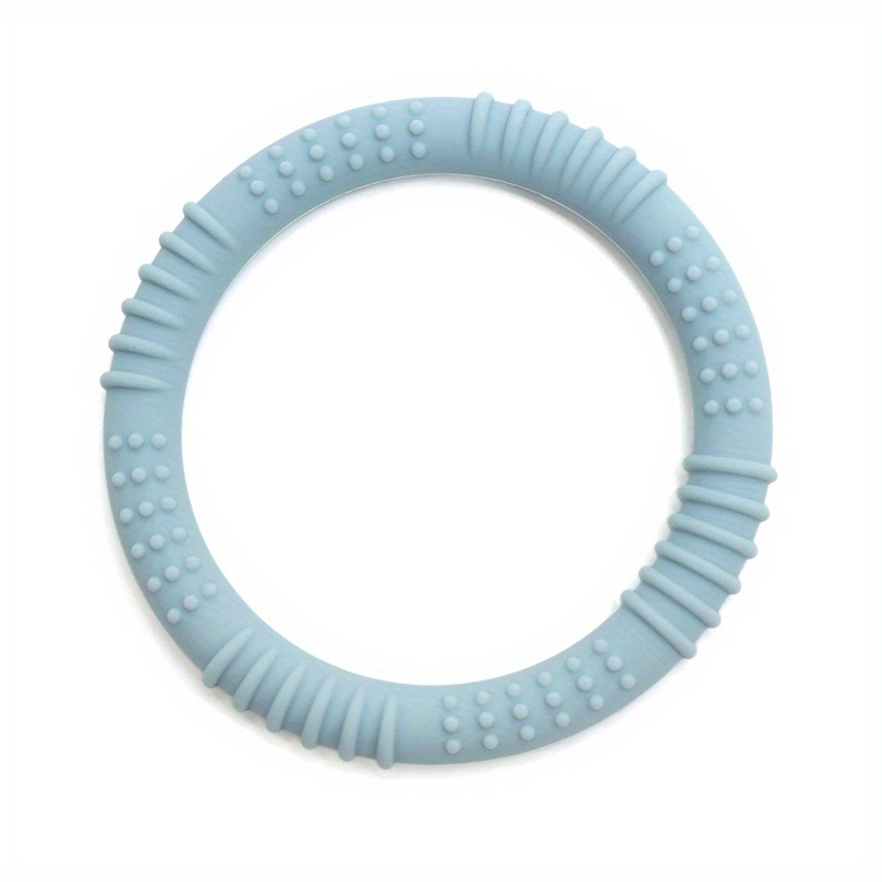 Colorful Silicone Teething Ring for Babies
