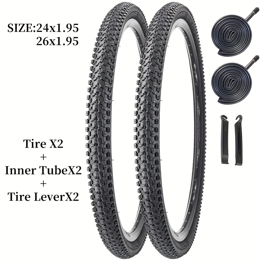 Bike Tube 26'' X Walmart 2-Pack Mountain Bike Tires Set