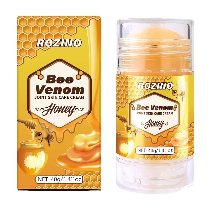 Image of Bee Venom Joint Skin Cream, For & , Moisturizing, Hydration, Mild , For Lumbar, Legs, Neck, Wrists, Knees Joint Skin Care, Joint Skin Moisturizing Care For Seniors And Athletes Cream