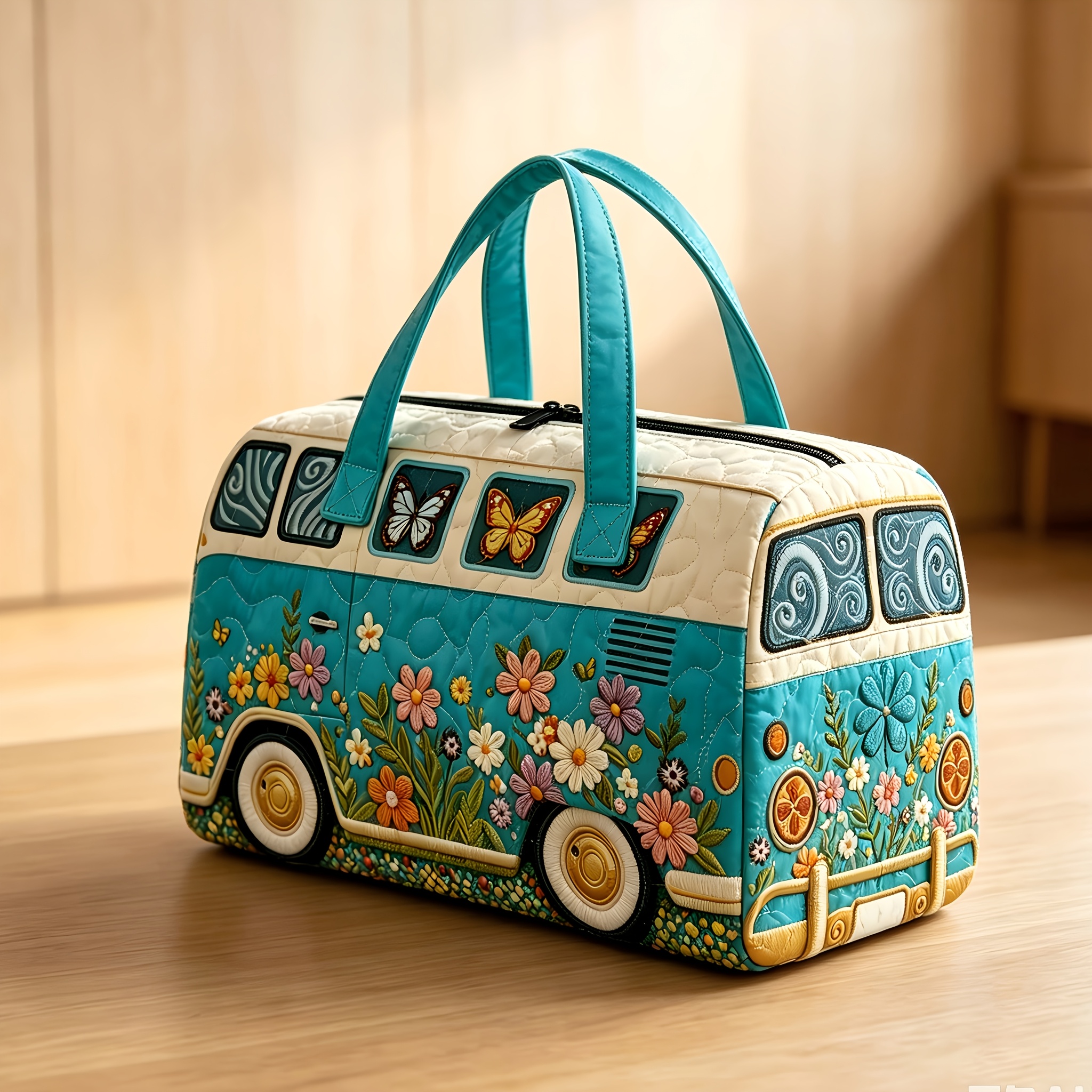 Quilting y impresión plana 2D, no bordado. Bolso de viaje de gran capacidad para mujer, bolso de almacenamiento de equipaje de viaje para exteriores acolchado de mano, bolso de yoga para fitness, bolso tote de hombro
