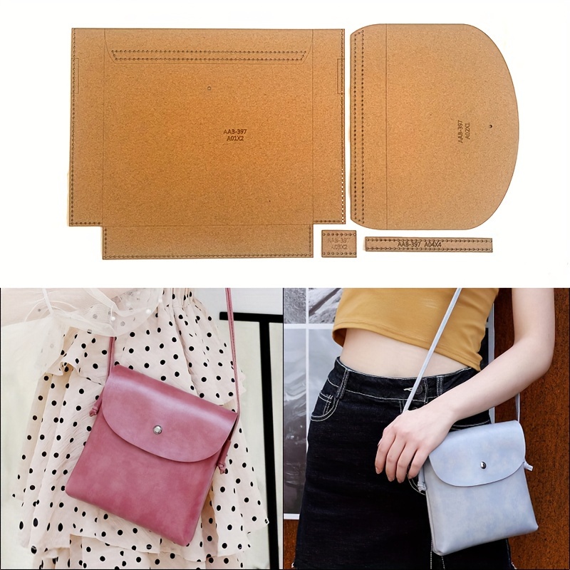 

Diy For Ladies' Small Crossbody Shoulder Bag, Cut Kit