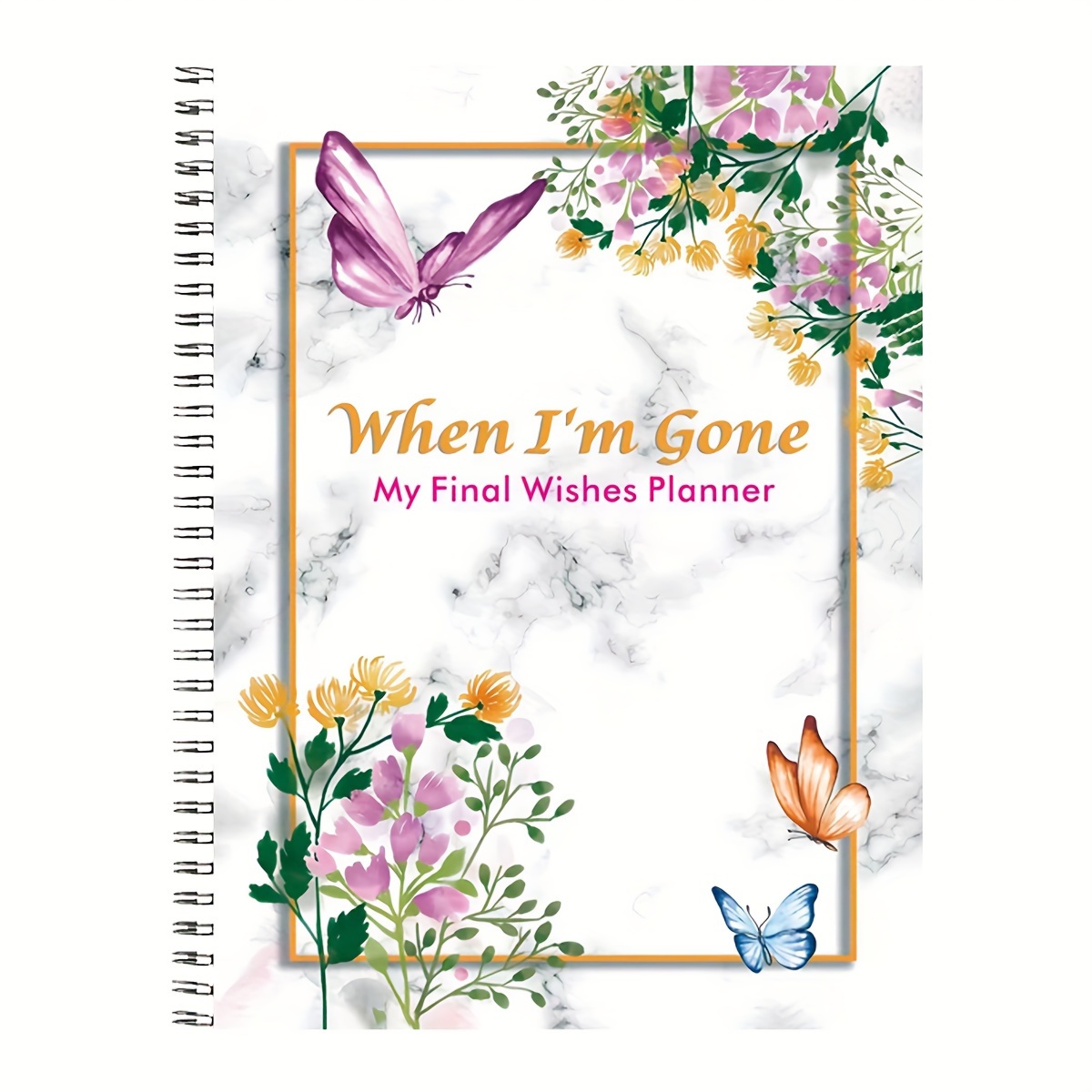 

My Planner: You Need To I'm Gone | End Of Life Planner, Checklist & Organizer | A Information About My Accounts, & Wishes