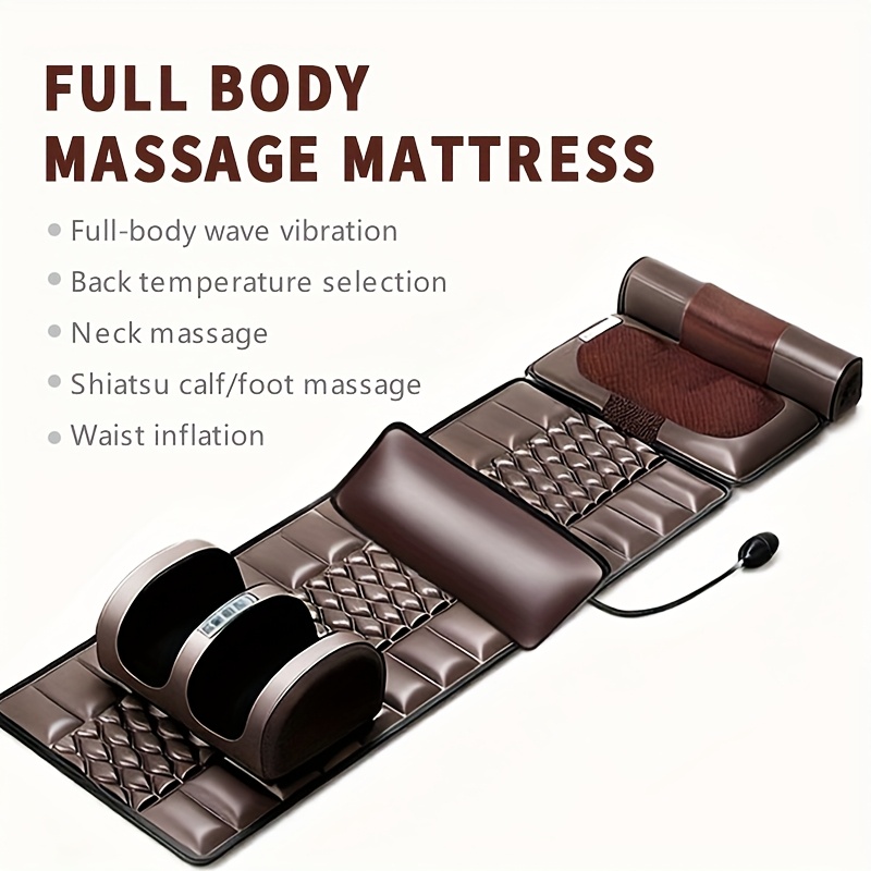 sexspielzeug de oyajia Massagegerät Rückenmassagegerät mit Heizfunktion,  Drei-in-Eins-Massagekopfstütze, Set, Multimodus (Rotation, Intensität,  Vibration, Heizung), 8 Abschnitte main image 0