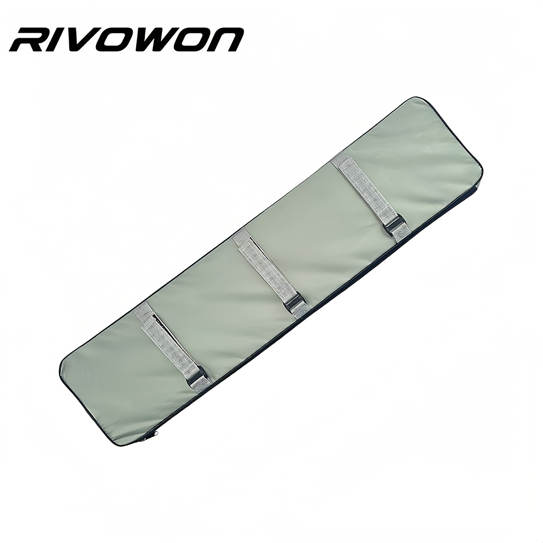 Heavy-Duty Marine Seat Cushion with Adjustable Straps