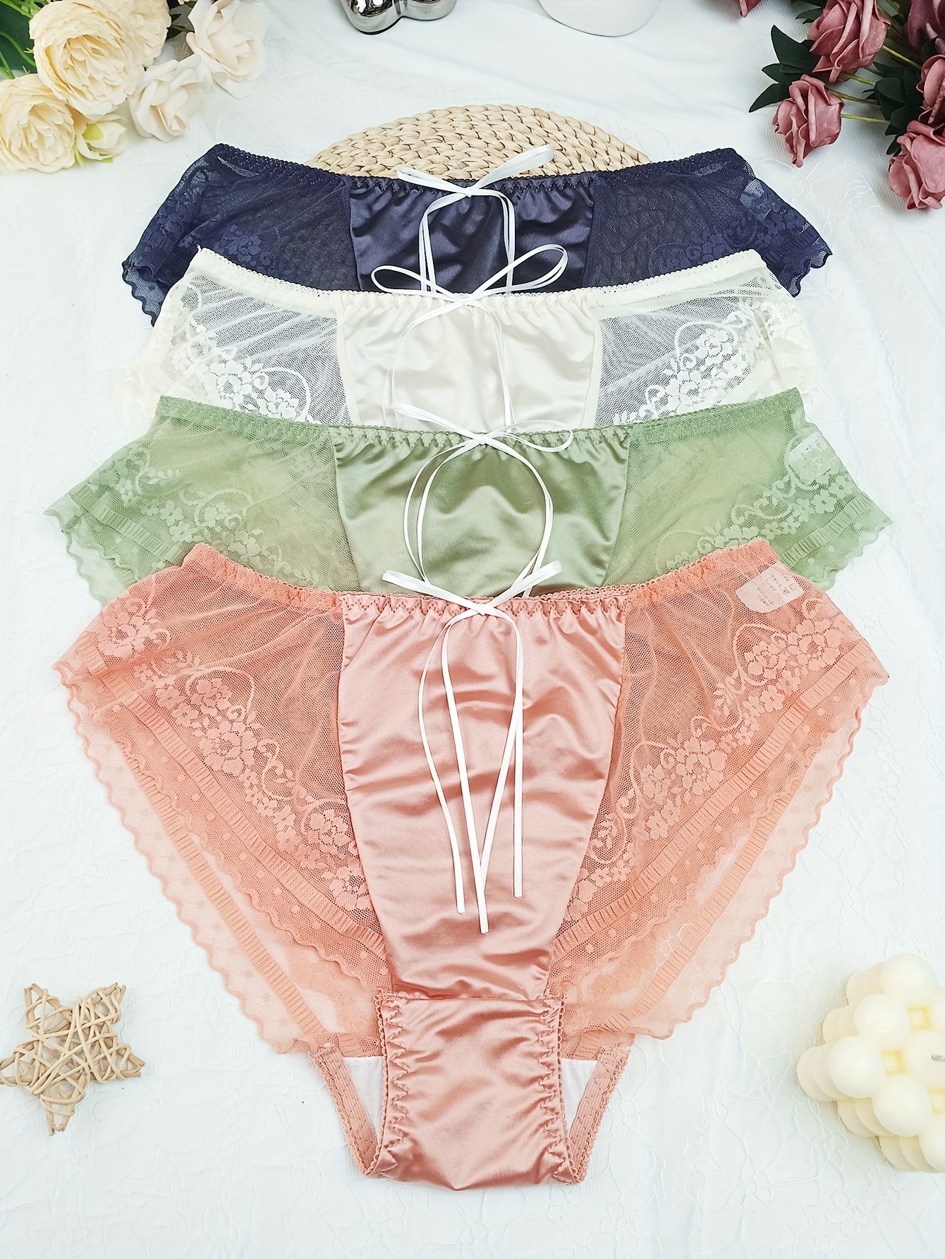 Women Satin Panties - Temu