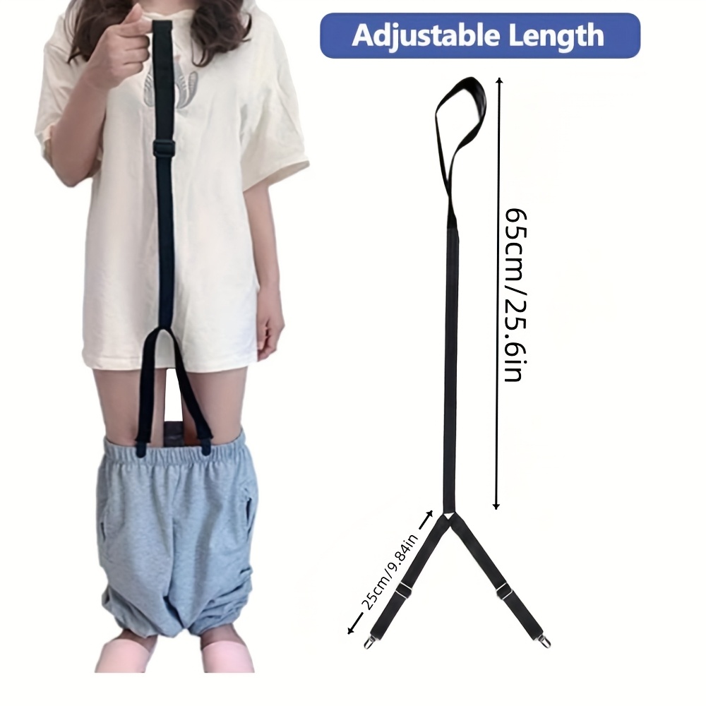 2pcs Adjustable Metal Clip Dressing Assist Belt - Easy-to-Use, Safe Fit Design for Elderly, Disabled, Pregnant & Elderly - Enhances Comfort and Independence, Caregiver Aid|Adjustable Strap|Durable Fabric