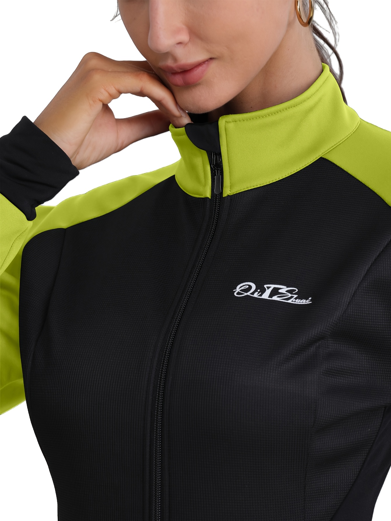 chaqueta térmica ciclismo mujer invierno cortavientos Temu Argentina