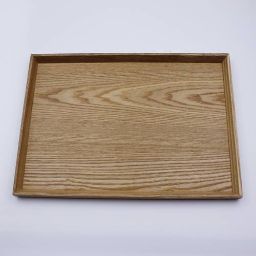 non slip wooden tray tea plate japanese household water cup plate rectangular wooden candy plate tea set barbecue plate
