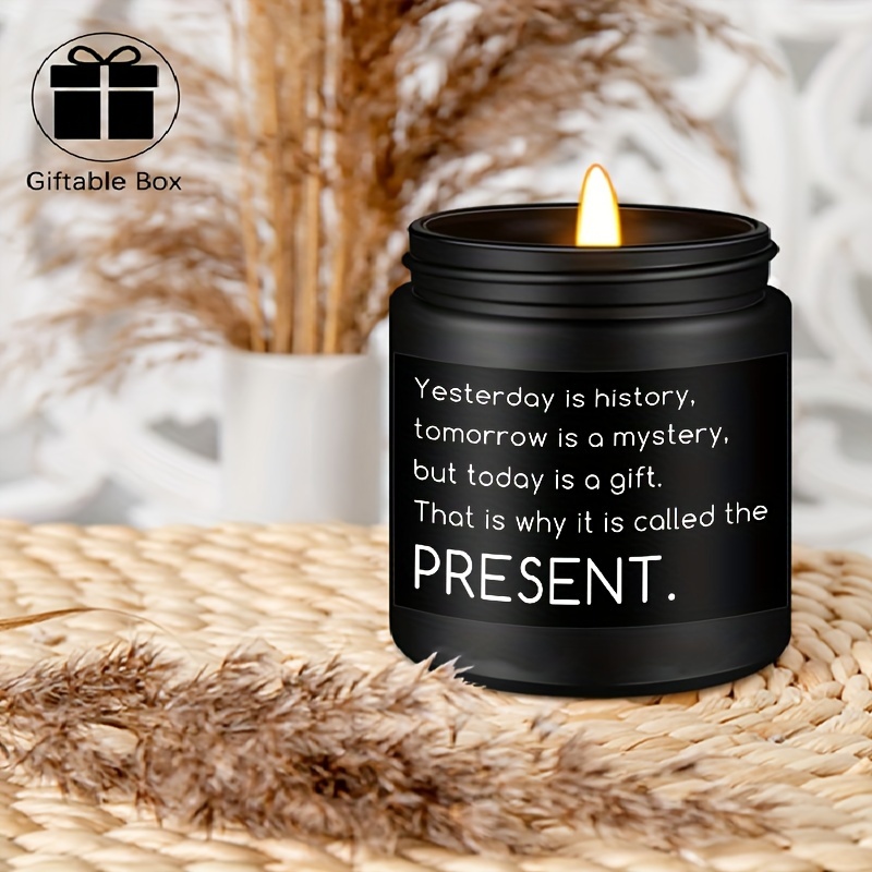 1pc Scented Candle, Gift For Self Courage Inspiring Idea For Me Myself 