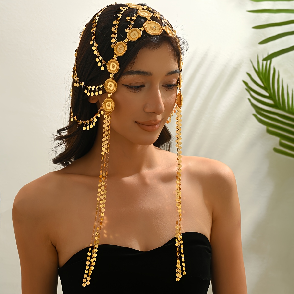 traditional arabic head jewelry Qatar