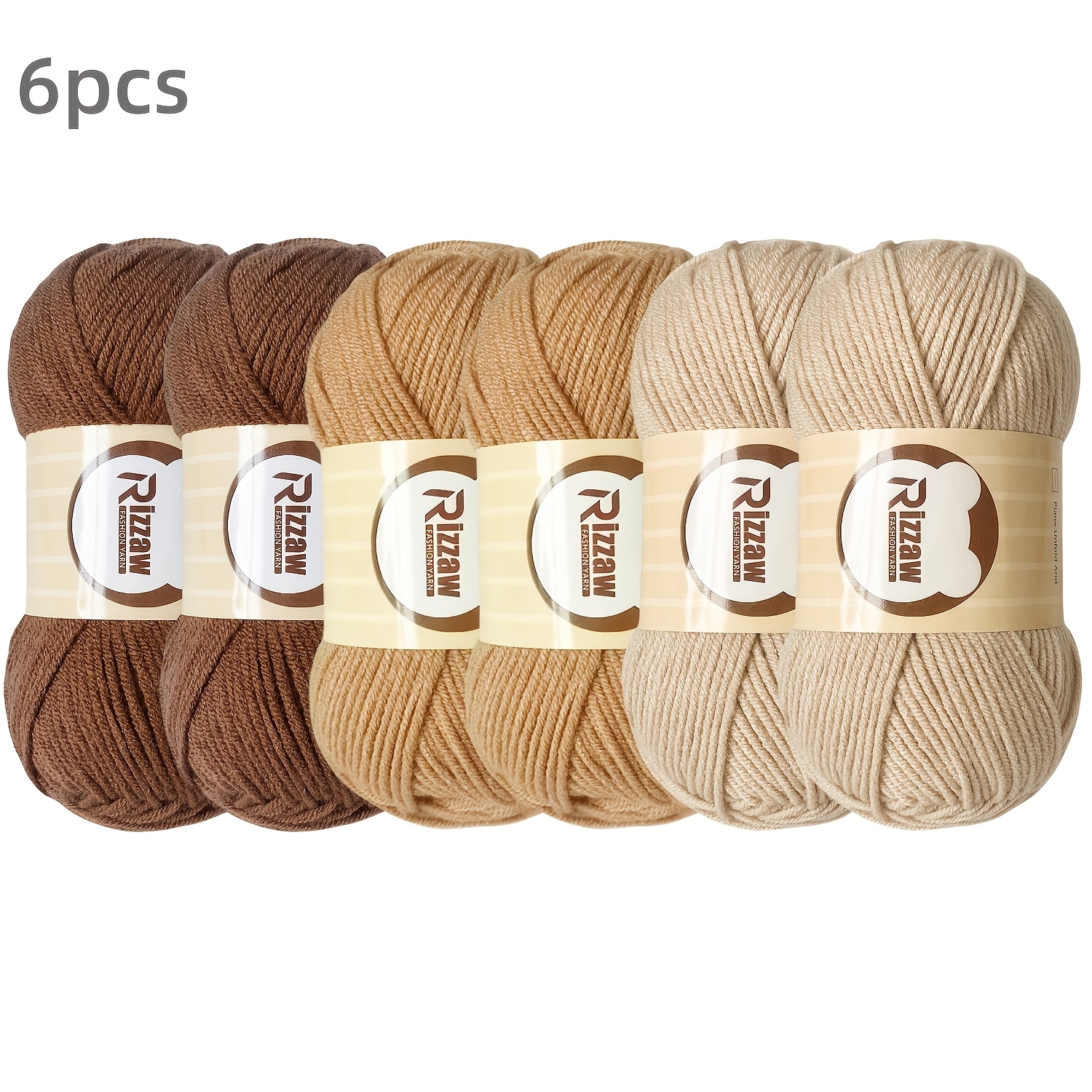 set of 6 soft and comfortable acrylic yarns   diy crochet and knitting projects handcrafted ideal for valentines day gifts