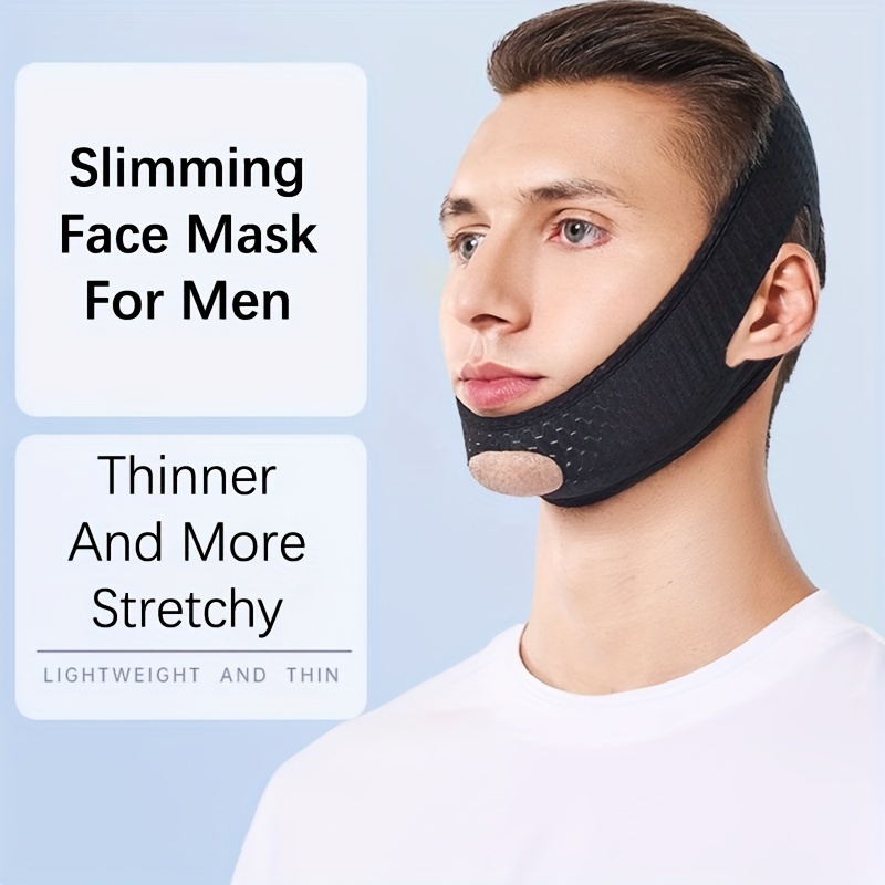 

Men's Face Slimming Bandage - Fragrance-free, Battery-free, 1pc