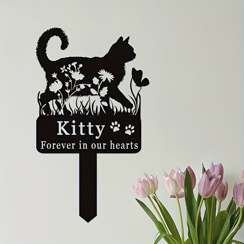 Personalized 2D Plane Pet Memorial Plaque