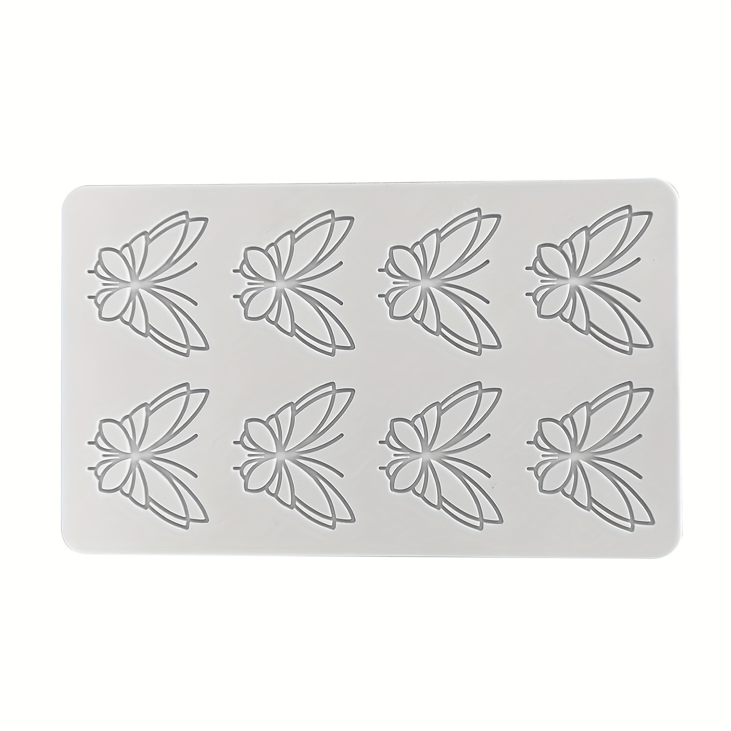 1pc -shaped Silicone Mold | Baking Silicone Mat Decoration, Cake Decoration Caramel Mold, Sugar Icing And Chocolate Candy Mold