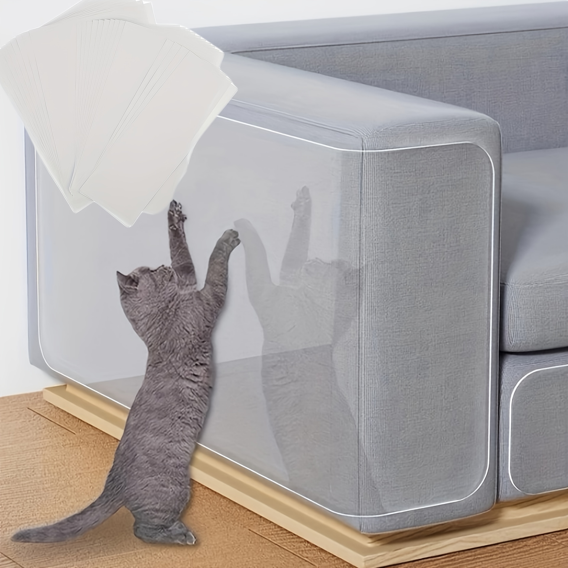 

1 Roll, Anti-scratch Cat Training Tape, Transparent Pvc, Pet Scratch Protection Sticker For Furniture And Sofa