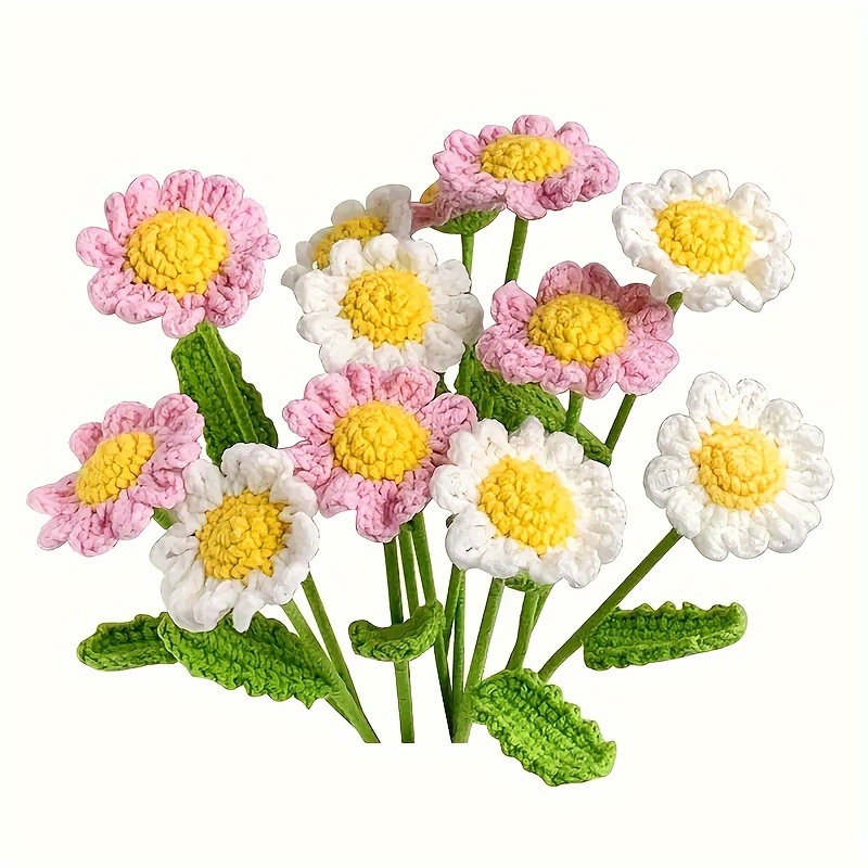 

Bouquet de 10 fleurs de crochetées , décoration multifonctionnelle , la voiture ou le , , décoration saisonnière la -, des enseignants, des mères, , les , les anniversaires - , électricité.