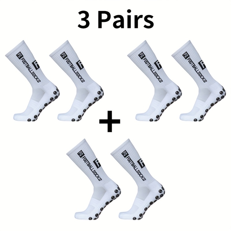 E-shop 3 Paar gemischte Farben Erwachsene Neue Fußballsocken Sportsocken