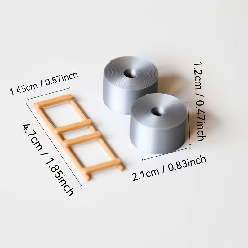 5Set HO Scale Steel Coil And Pallet Model Kit