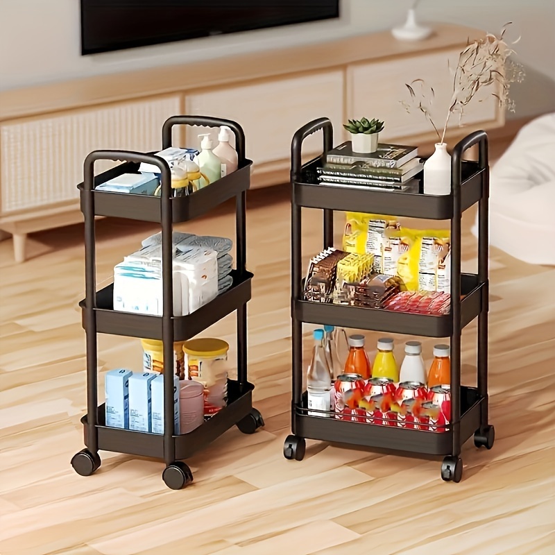 1pc 3Tier Rolling outlet Utility Or Kitchen Cart-iEj