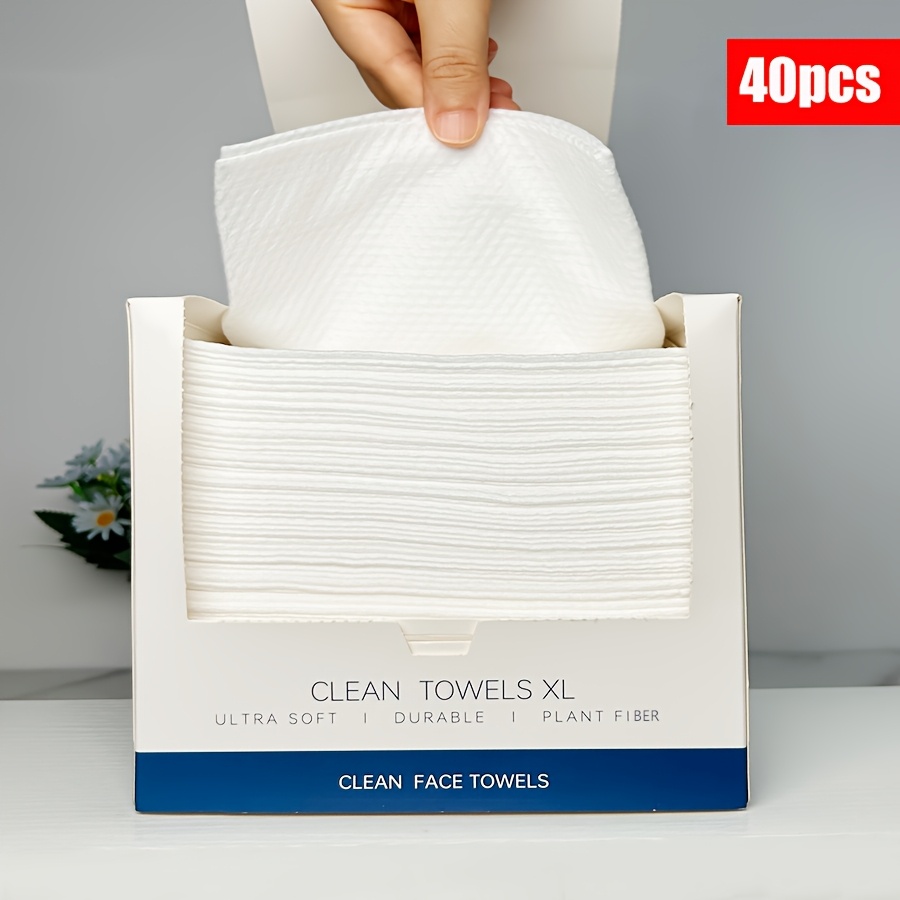 

-, Disposable Towels - 40 , Size (10.2"x11.8"), -free & - Types - For , Swimming, Gym, Camping & Use