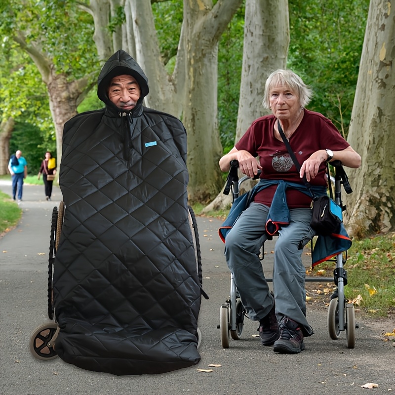 windproof thermal wheelchair blanket skirt heavy Temu Canada