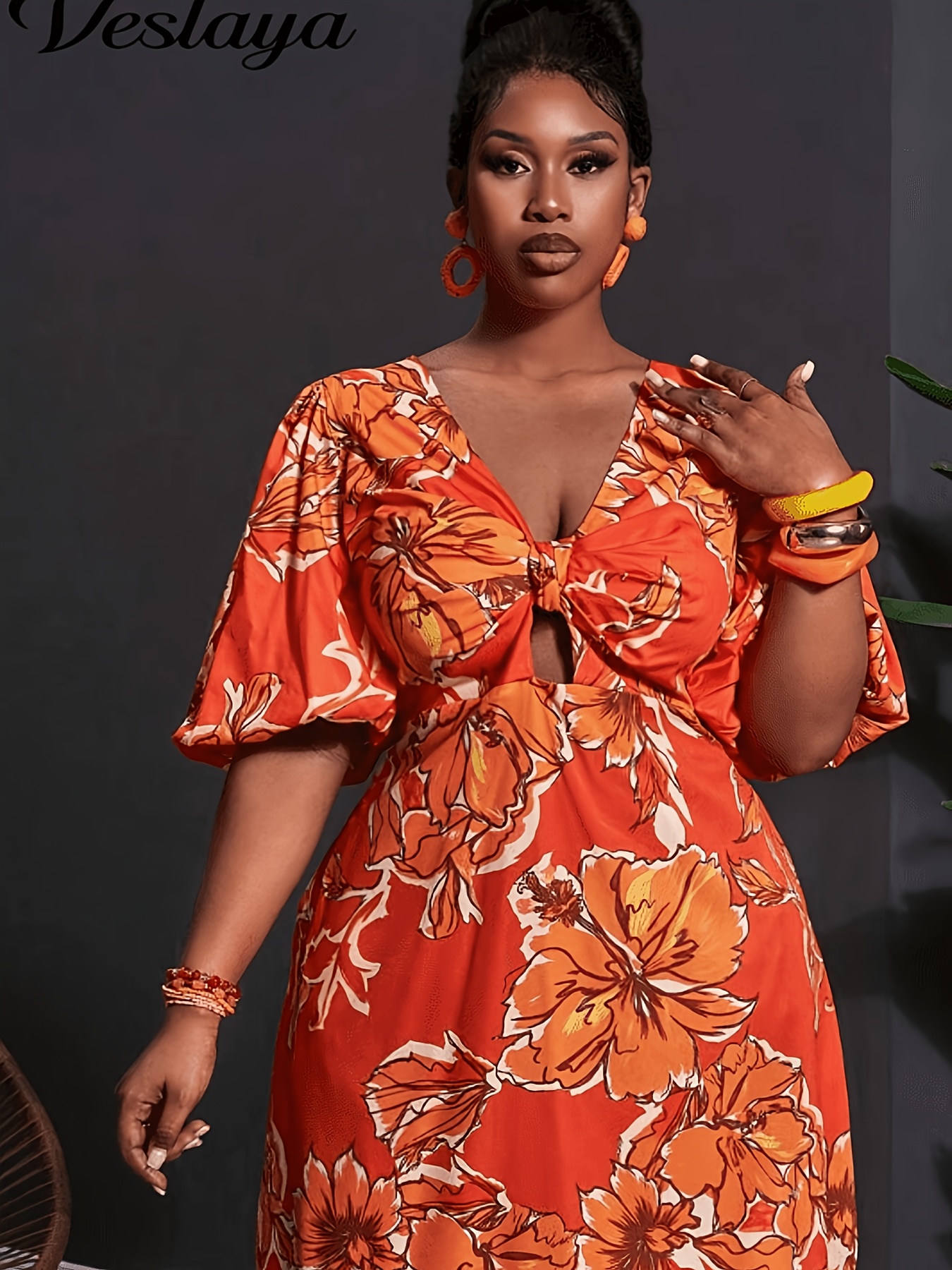 beach dresses for plus size Hawaiian Vacation Plus Women'S Spring Summer Autumn Winter Women'S Dress Plus Size Hawaiian Dress Plus Size Vacation Dress Casual Vacation Elegant Saving Meeting Design Maxi dress