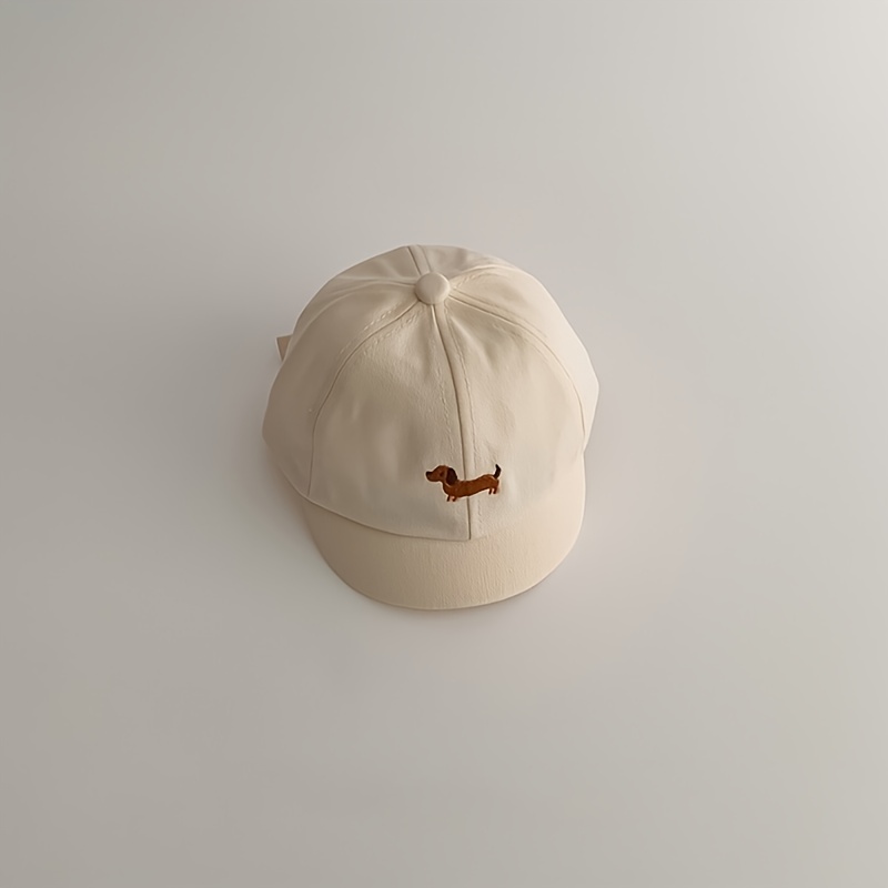 Image of Spring/summer Lightweight Hat For 6-24 Month Old Babies, Cute Baseball Cap For Toddler Boys And Girls